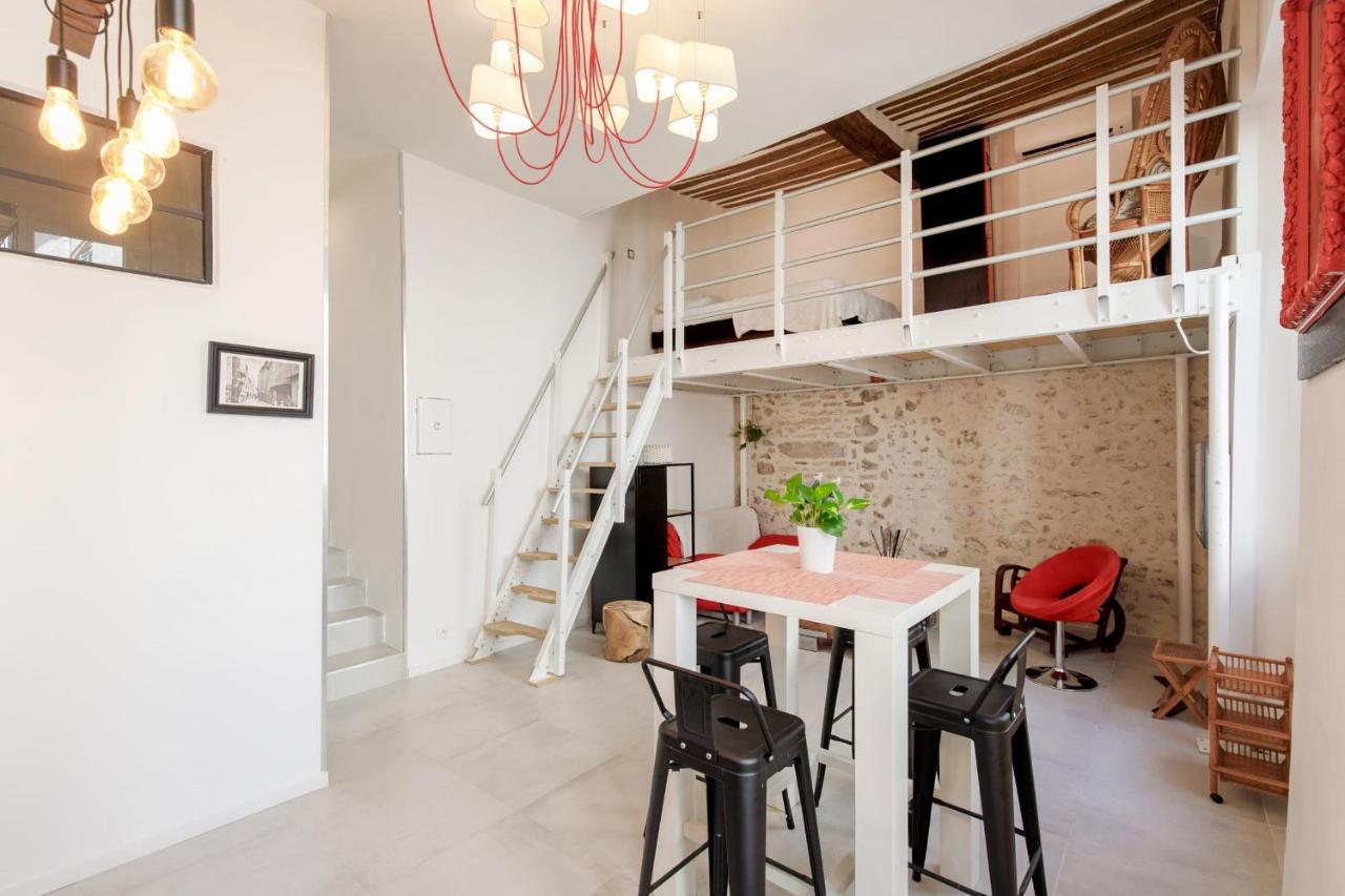 Superb Air-Conditioned Loft In The Heart Of Viel Antibes Apartment Exterior photo